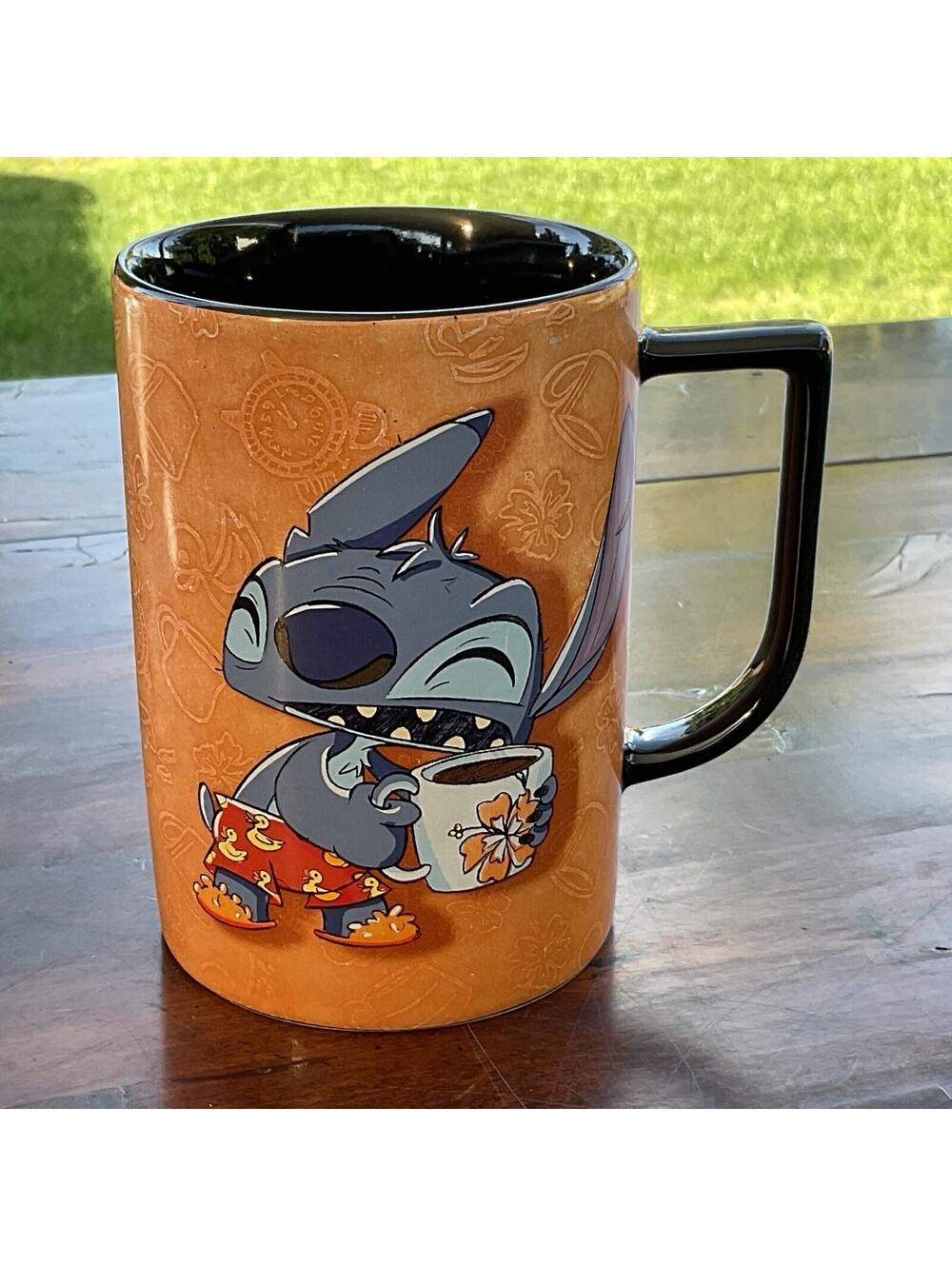 Disney Parks Lilo & Stitch Coffee/Tea Mug "I Don’t Do Mornings" 16oz
